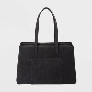 NWOT Cayden Triple Compartment Tote Handbag in Black - Universal Thread - Target
